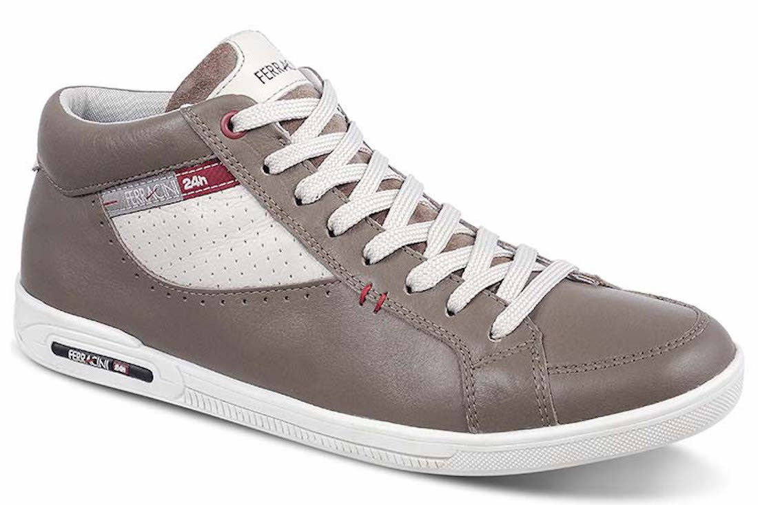 Ferracini Men's Old High Top Leather Sneaker 2645