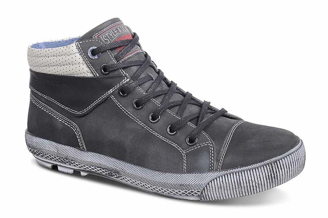 Ferracini Men's Arizona High Top Leather Sneaker 9284