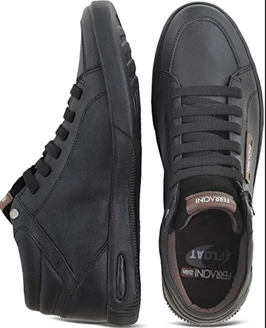Ferracini Men's Blady High Top Leather Sneaker 1458C