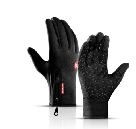 B- Guantes de invierno unisex para pantalla táctil Forest Winter