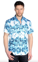 MZ Camiseta de manga corta para hombre M 1510-S