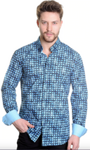 Camisa manga longa masculina MZ M 1409