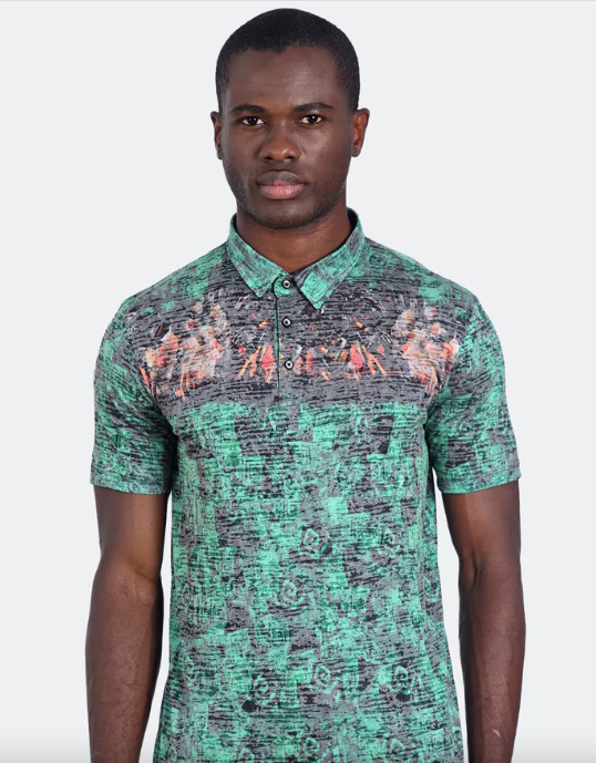Camisa pólo masculina LMZ 56445-A