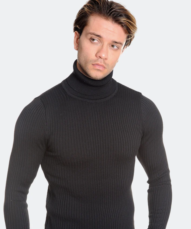 LMZ Men's LS Turtle Neck Sweater 1670