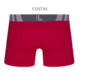 Cueca Boxer de Microfibra Masculina Lupo 543-001