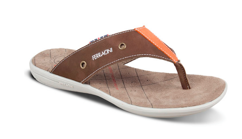 Ferracini 1620D Salinas Sandalia de piel para hombre