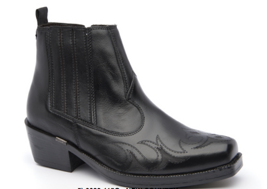 Ferracini Bota de cuero New Country para hombre 9022