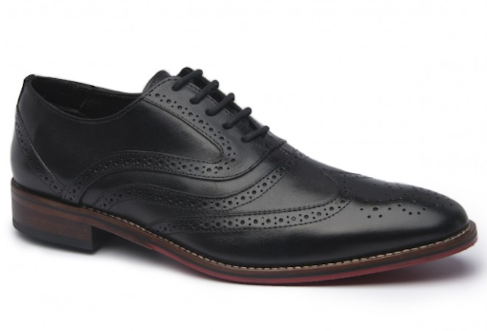Sapato masculino de couro Ferracini Caravaggio 5677