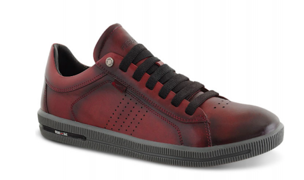 Ferracini Zapatillas Soho de piel para hombre 8312