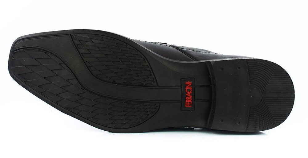 Zapato Ferracini Frankfurt de piel barnizada para hombre 4372