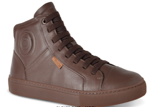 Ferracini Men's Mobi High Top Leather Sneaker 7451
