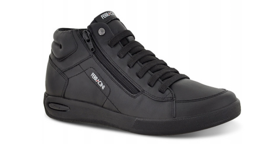 Ferracini Men's Blady High Top Leather Sneaker 1449F