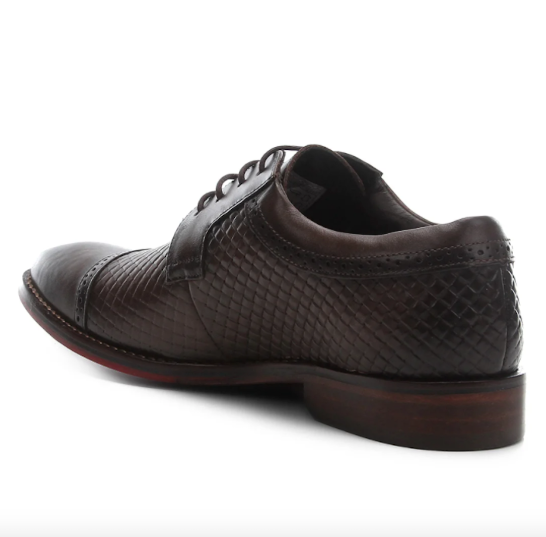 Sapato masculino de couro Ferracini Caravaggio 5690