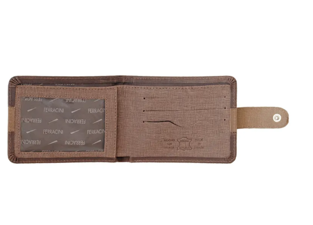 Ferracini Men's Leather Wallet CFB026B