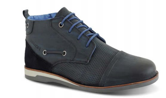 Sapato de couro masculino Ferracini Dock 3813