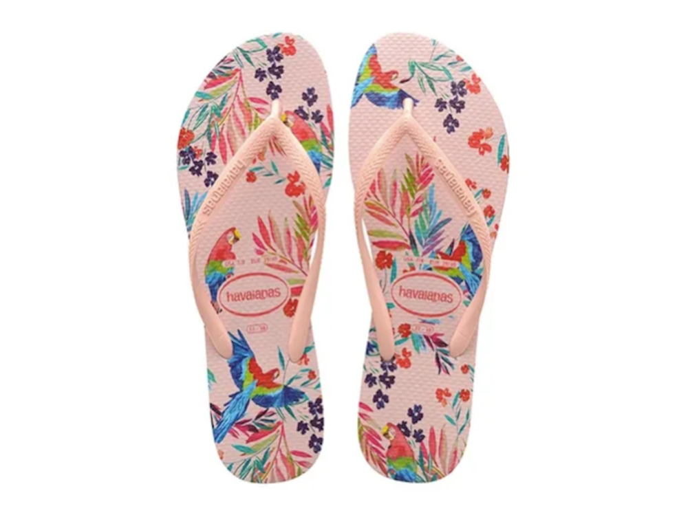 Sandalias Havaianas Tropical Floral Flip Flop