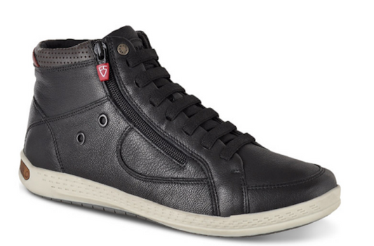 Ferracini Men's Masseratti  High Top Leather Sneaker 7357