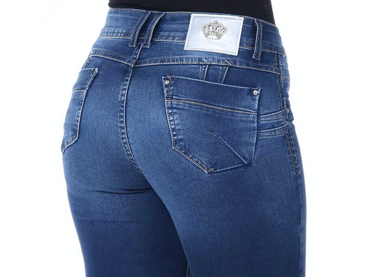 Calça jeans feminina sawary 243146