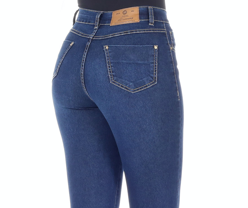 Sawary Calça Jeans Feminina Cintura Baixa Ajuste Confortável e Elegante