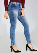 Pantalones vaqueros Sawary de talle bajo para mujer 249244