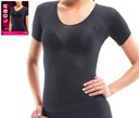 Lupo Loba Top transparente de manga corta para mujer Second Skin 805