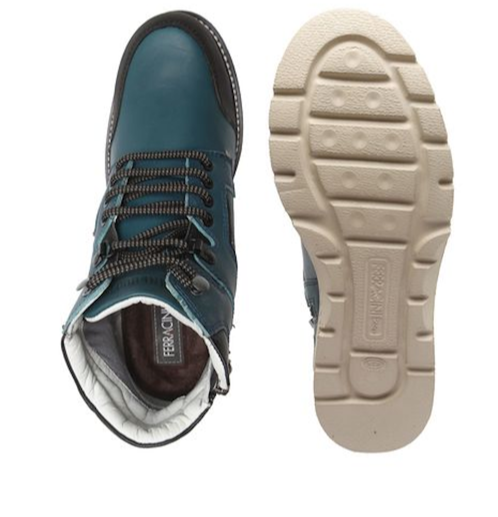Bota masculina de couro Ferracini Troia 9172